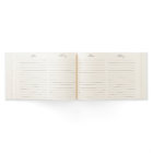 Elegant Gold Script Monogram Wedding Guest Book