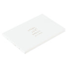 Elegant Gold Script Monogram Wedding Guest Book