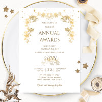Elegant Gold Starry Night Awards / Gala Night  
