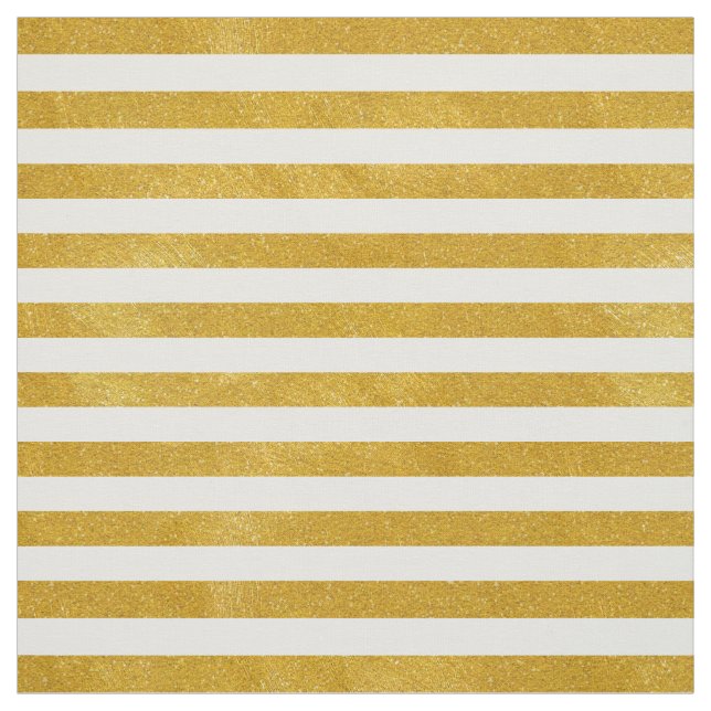 Elegant Gold Stripe -Custom Your Colour- Fabric (Swatch)