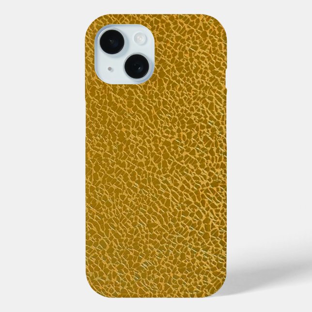 Elegant Gold Texture Protective Case-Mate iPhone Case (Back)