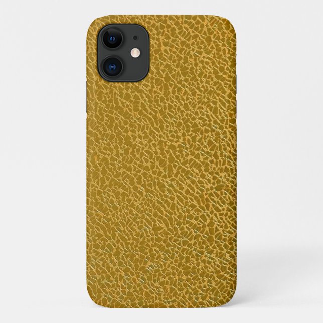 Elegant Gold Texture Protective Case-Mate iPhone Case (Back)