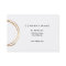 Elegant, Gold, Two-Sided Business Card