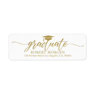 Elegant Gold Typography On White Background