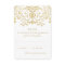 Elegant Gold Vintage Glamour Wedding