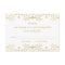 Elegant Gold Vintage Glamour Wedding