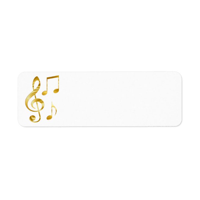 elegant golden clef music (Front)