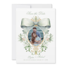 Elegant Golden Crest w/ Green Bow | Photo