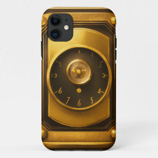 Elegant Golden Icon iPhone Case: CFG Scale 18 iPhone 11 Case