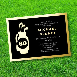 Elegant Golf 60th Birthday