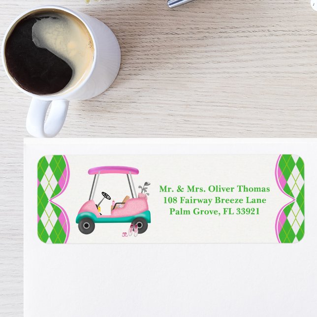 Elegant Golf Cart Ready For Baby Shower  (Creator Uploaded)