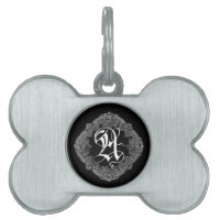 Elegant Goth Initial A