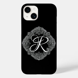 Elegant Goth Initial Case-Mate iPhone 14 Case