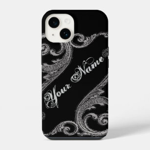 Elegant Goth Swirl Design iPhone 6 Case
