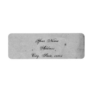 Elegant Gothic Bat Lace Posh Wedding Label