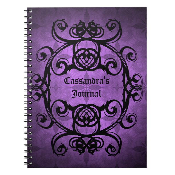 Gothic Notebooks Zazzle.co.uk
