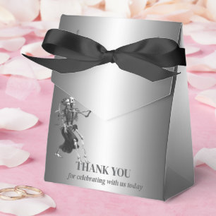 Elegant gothic halloween wedding  favour box
