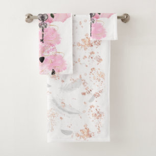 Elegant, gothic, original Bath Towel Set