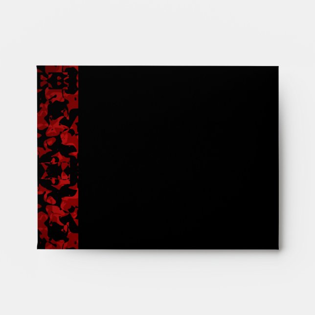 Elegant Gothic wedding Envelope (Front)