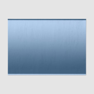Elegant Gradient Blue Tissue Paper