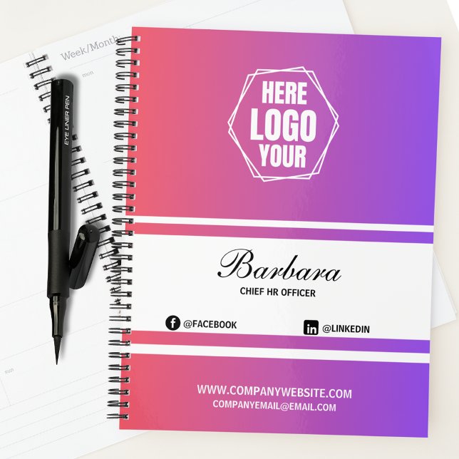 Elegant Gradient Company Branded Corporate Gift Planner (Elegant Gradient Company Branded Corporate Gift PLanner)