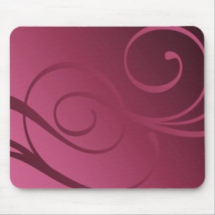 Elegant Gradient Swirls Mouse Mat