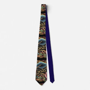 Elegant Graduation 2025 Design 2 Tie