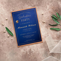 Elegant Graduation Celebration Invitation