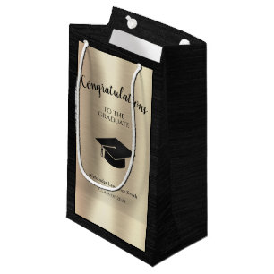 Elegant Graduation Class of 2024 Congratulations Small Gift Bag