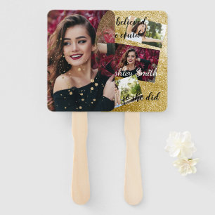 elegant Graduation Hand Fan