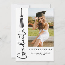 Elegant Graduation Invitation