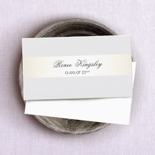 Elegant Graduation Name Card Enclosure