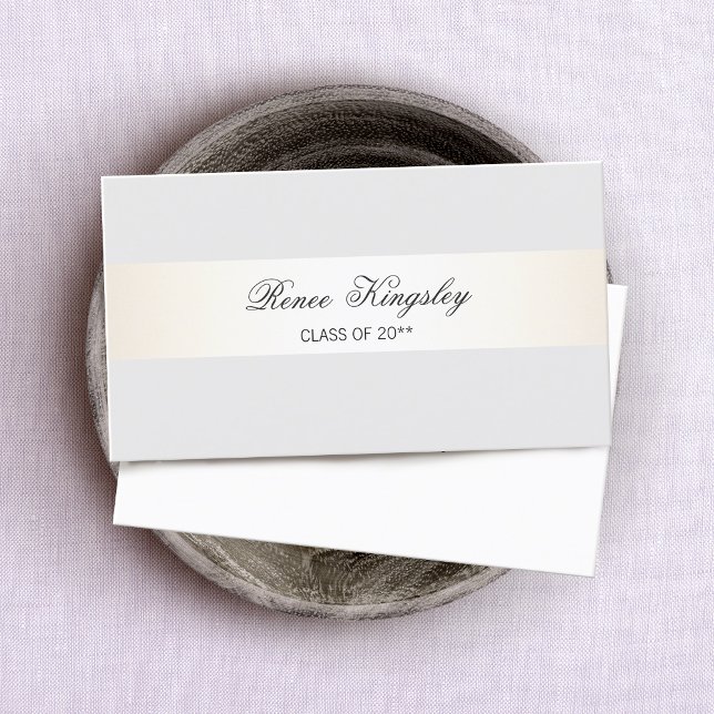 Elegant Graduation Name Card Enclosure (Creator Uploaded)