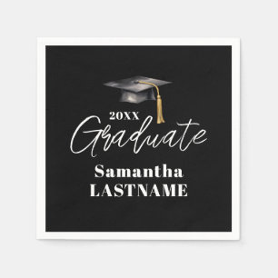 Elegant Graduation Party Any Year Paper Napkin