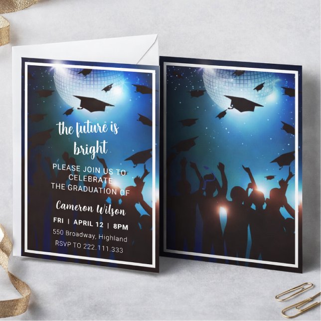 Elegant graduation party invitation (Creator Uploaded)