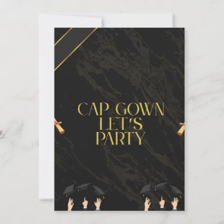 Elegant Graduation Party Invite – Editable Templat