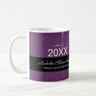 Elegant Graduation Photo Collage Mugs