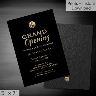 Elegant Grand Opening Invitation
