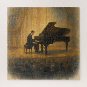 Elegant Grand Piano Concert  Jigsaw Puzzle