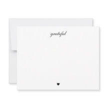 Elegant Grateful Heart Script Old Money