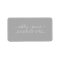 Elegant Gray Wedding Return Address