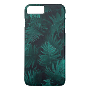 Elegant Green Fern Leaves Art   Phone Case