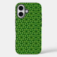 Elegant Green Geometric Patterns