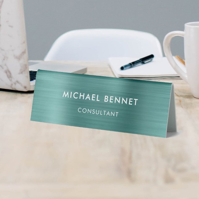 Elegant Green Metallic Professional Business (Creator Uploaded)