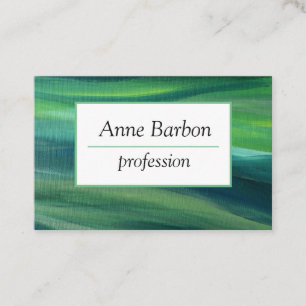 Elegant Green Professional Business Card