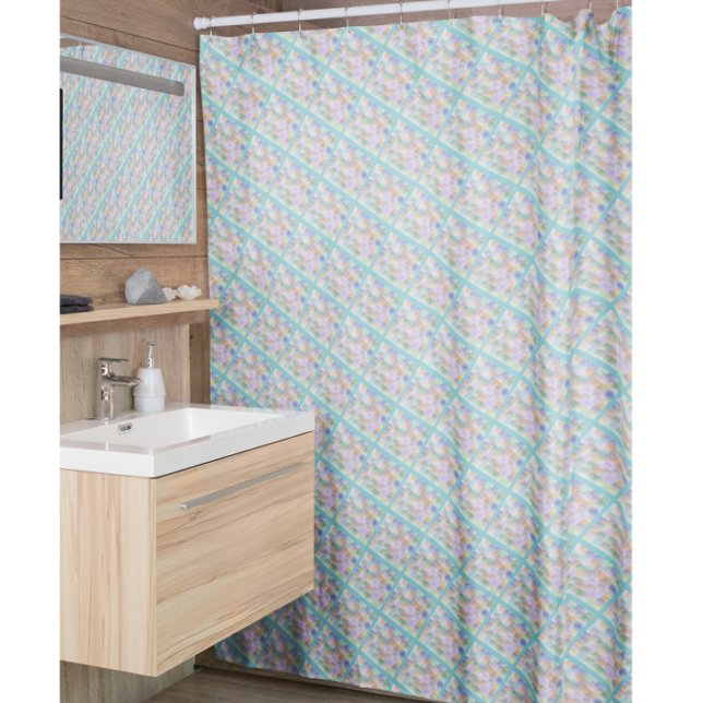 Elegant Green Shower Curtain (Creator Uploaded)