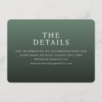 Elegant Green Typographic