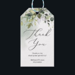 Elegant greenery foliage eucalyptus wedding gift tags<br><div class="desc">Elegant greenery foliage eucalyptus wedding gift tag,  Contact me for matching items or for customisation,  Blush Roses ©</div>