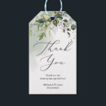 Elegant greenery foliage eucalyptus wedding gift tags<br><div class="desc">Elegant greenery foliage eucalyptus wedding gift tag,  Contact me for matching items or for customisation,  Blush Roses ©</div>
