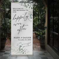 Elegant Greenery Happily Ever After
